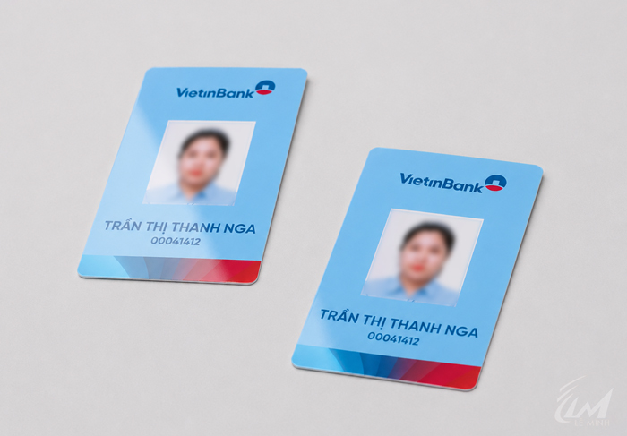 thẻ nhân viên ngân hàng Vietinbank