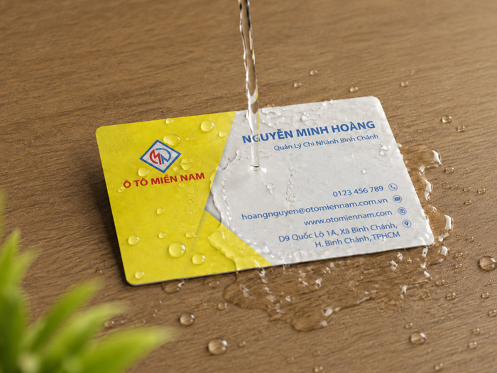 danh thiếp nhựa bền đẹp