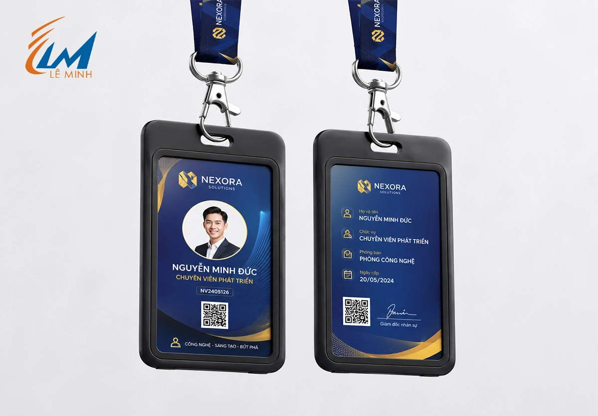 in thẻ nhân viên công ty