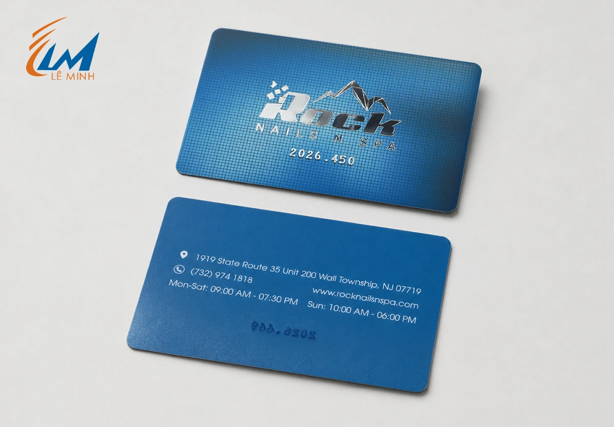IN NAME CARD NHỰA THEO YÊU CẦU