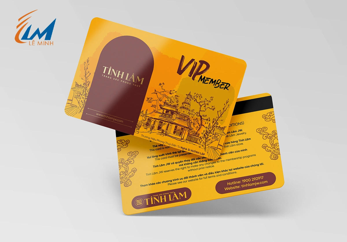 In thẻ Vip card