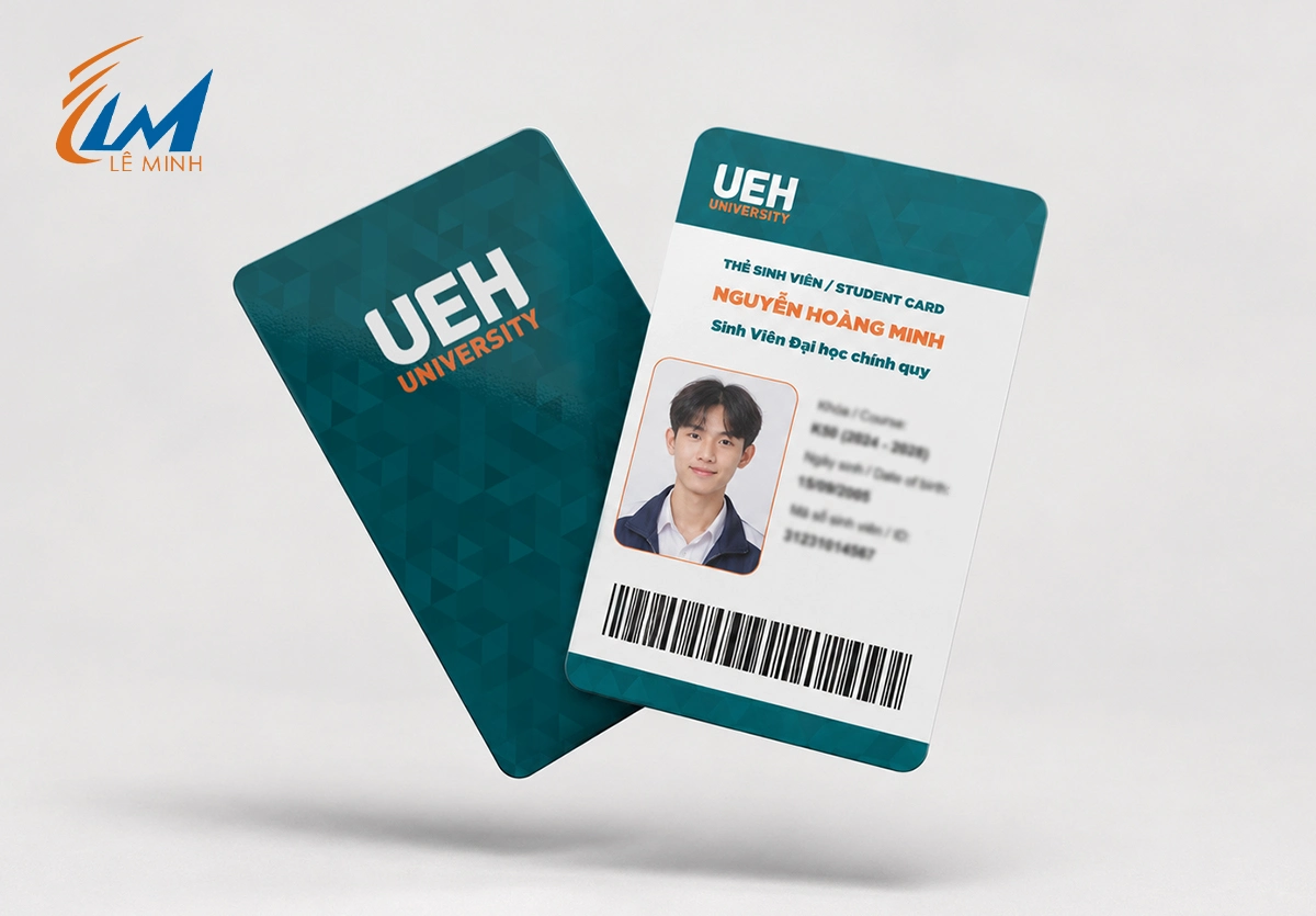In thẻ học sinh, sinh viên giá rẻ - Thẻ nhựa PVC bền đẹp