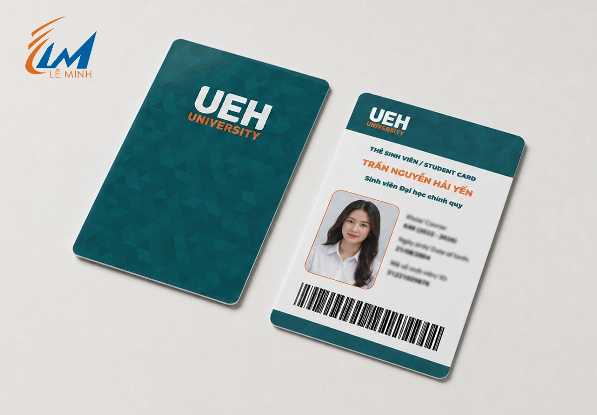 In thẻ học sinh, sinh viên giá rẻ - Thẻ nhựa PVC bền đẹp