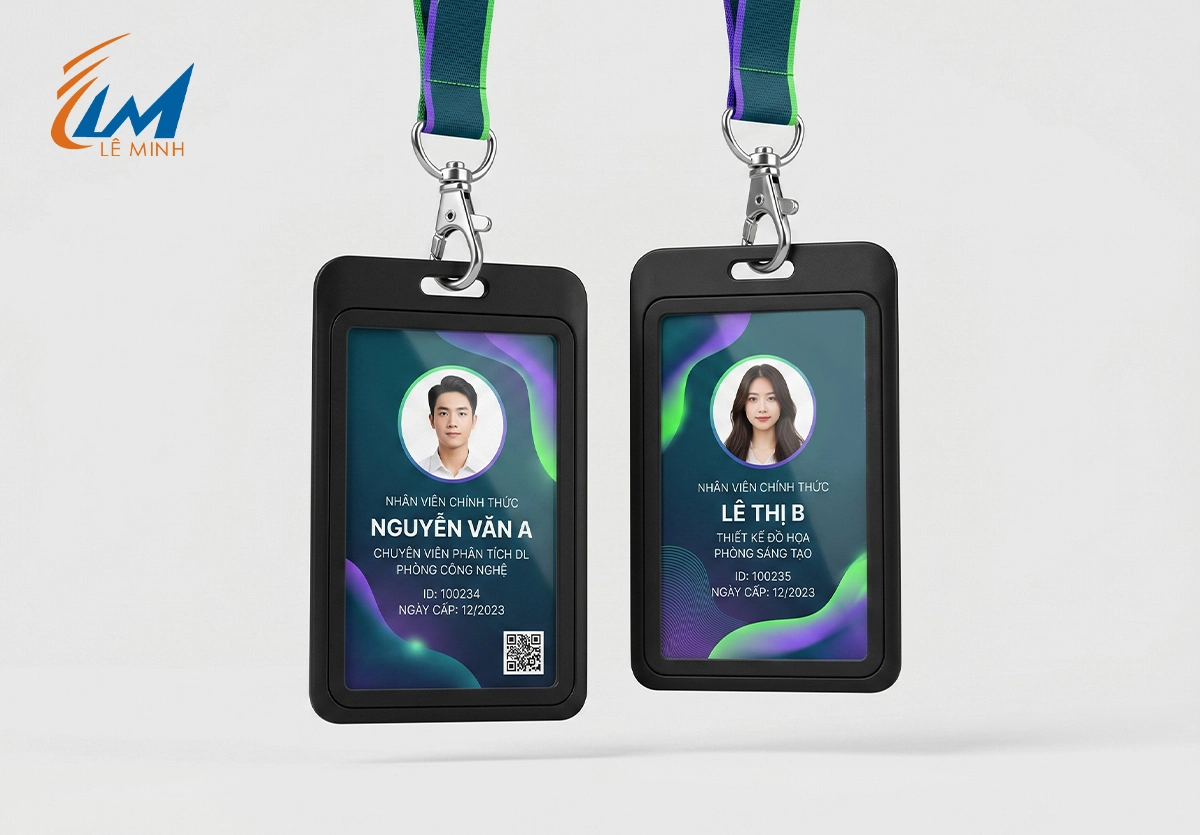 in thẻ nhân viên công ty