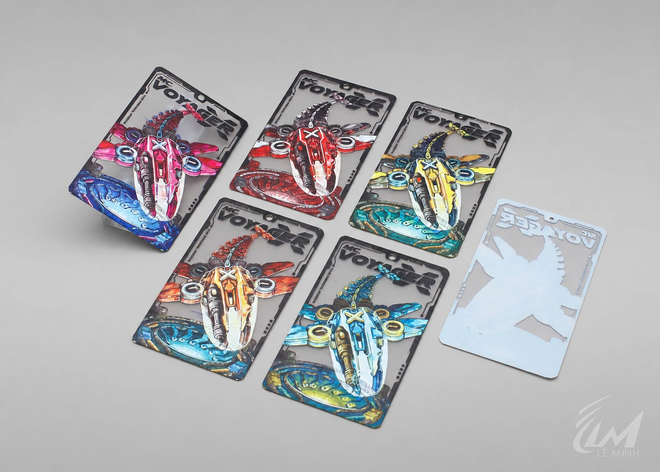 Game card nhựa trong suốt, in UV theo yêu cầu